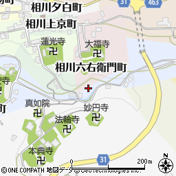 新潟県佐渡市相川南沢町周辺の地図