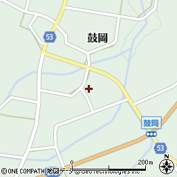 新潟県胎内市鼓岡487-1周辺の地図