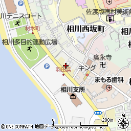 新潟県佐渡市相川新材木町周辺の地図