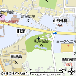 亘理神社周辺の地図