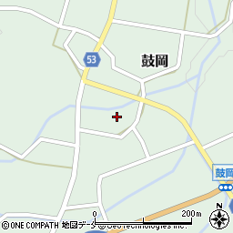 新潟県胎内市鼓岡546周辺の地図