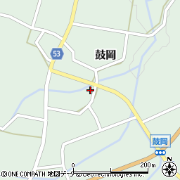 新潟県胎内市鼓岡545周辺の地図