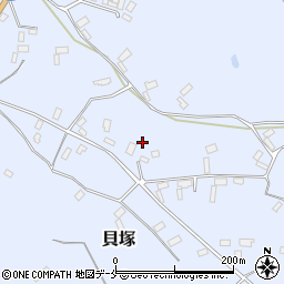 新潟県佐渡市貝塚551周辺の地図