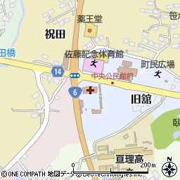 亘理警察署所在地交番周辺の地図