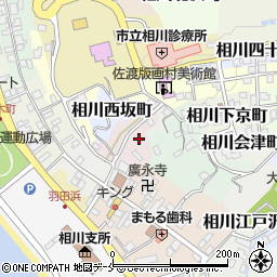 新潟県佐渡市相川長坂町周辺の地図