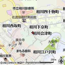 新潟県佐渡市相川八百屋町周辺の地図