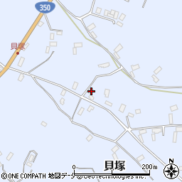 新潟県佐渡市貝塚558周辺の地図