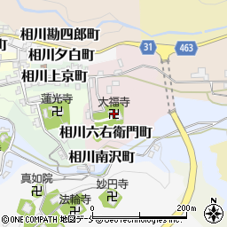 大福寺周辺の地図