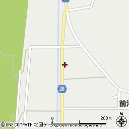宮城県角田市平貫下周辺の地図