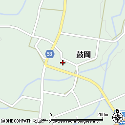 新潟県胎内市鼓岡1222周辺の地図