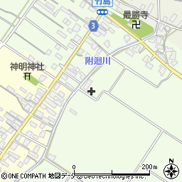 新潟県胎内市竹島216周辺の地図