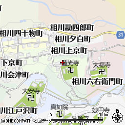 新潟県佐渡市相川左門町周辺の地図