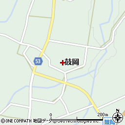 新潟県胎内市鼓岡1242周辺の地図