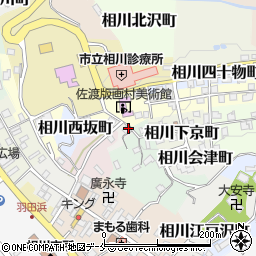 新潟県佐渡市相川味噌屋町周辺の地図