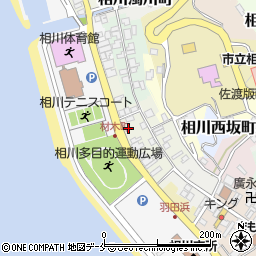 新潟県佐渡市相川材木町周辺の地図