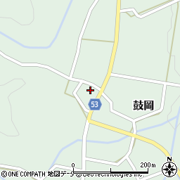 新潟県胎内市鼓岡730周辺の地図