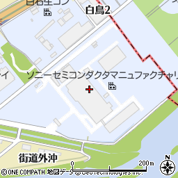 ソニーセミコンダクタマニュファクチャリング株式会社白石蔵王テクノロジーセンター周辺の地図