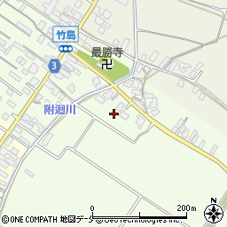 新潟県胎内市竹島1762周辺の地図