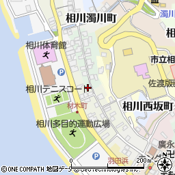 新潟県佐渡市相川小六町57周辺の地図