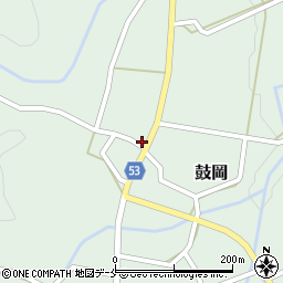 新潟県胎内市鼓岡817周辺の地図