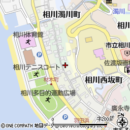 新潟県佐渡市相川小六町26周辺の地図