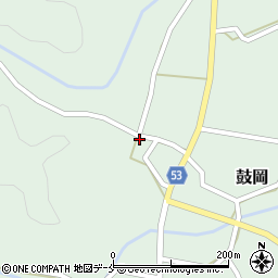 新潟県胎内市鼓岡732周辺の地図