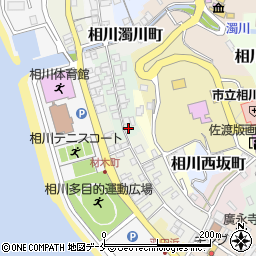 新潟県佐渡市相川小六町24周辺の地図