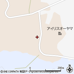 宮城県角田市神次郎（明ケ作）周辺の地図