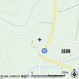 新潟県胎内市鼓岡816周辺の地図