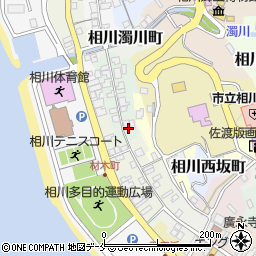 新潟県佐渡市相川小六町23周辺の地図