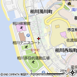 新潟県佐渡市相川小六町53周辺の地図