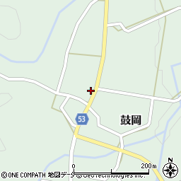 新潟県胎内市鼓岡819周辺の地図