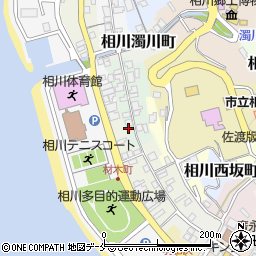 新潟県佐渡市相川小六町52周辺の地図