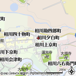新潟県佐渡市相川夕白町12周辺の地図