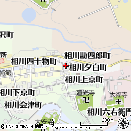 新潟県佐渡市相川夕白町周辺の地図