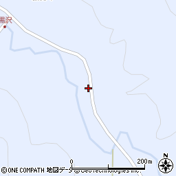 山形県西置賜郡小国町黒沢164周辺の地図