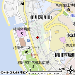 新潟県佐渡市相川小六町45周辺の地図
