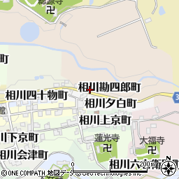 新潟県佐渡市相川勘四郎町周辺の地図