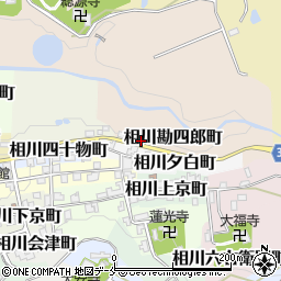 新潟県佐渡市相川勘四郎町周辺の地図