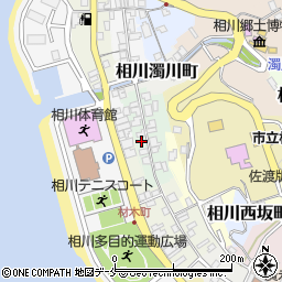 新潟県佐渡市相川小六町43周辺の地図