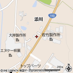 有限会社高橋石材店周辺の地図