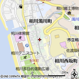 新潟県佐渡市相川小六町周辺の地図