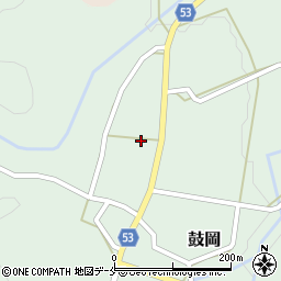 新潟県胎内市鼓岡871周辺の地図