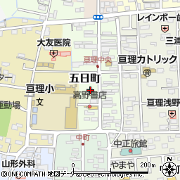 宮城県亘理郡亘理町五日町8周辺の地図