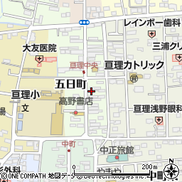 宮城県亘理郡亘理町五日町46周辺の地図