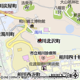 新潟県佐渡市相川北沢町3周辺の地図