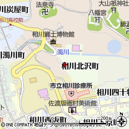 北沢窯周辺の地図
