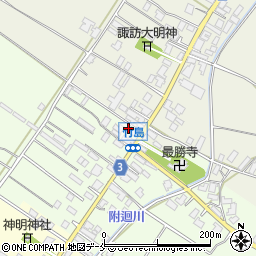 新潟県胎内市竹島94周辺の地図