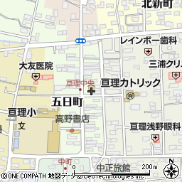 宮城県亘理郡亘理町五日町40周辺の地図