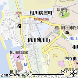 新潟県佐渡市相川濁川町周辺の地図